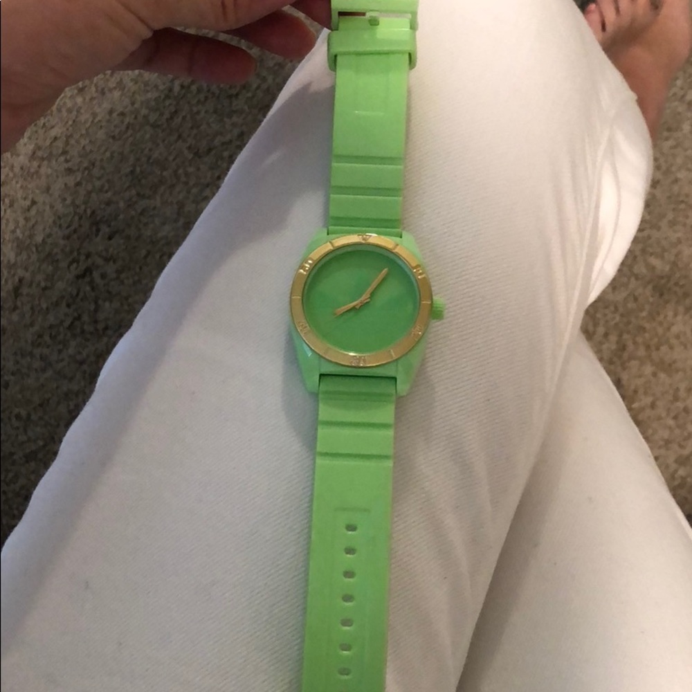 adidas Vibrant Green and Gold Women's Watch - Picture 2 of 4